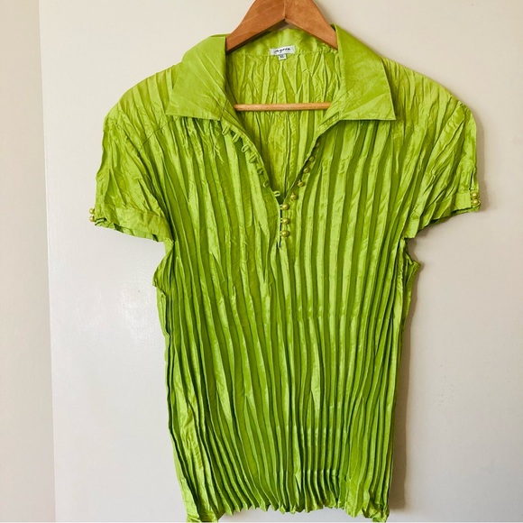 Agora Blouse | Color Green | Size XL | Excellent Condition - Picture 1 of 8